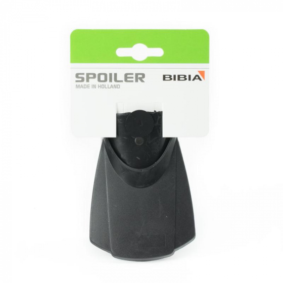 voorspatlap sportspoiler stadsfiets 4,5 cm zwart voorspatlap sportspoiler stadsfiets 4,5 cm zwart