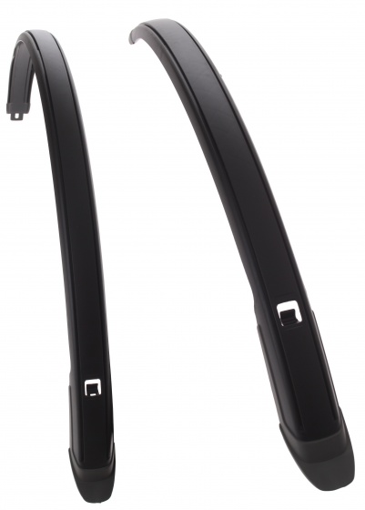 spatborden set Mud Max II 28 inch zwart spatborden set Mud Max II 28 inch zwart